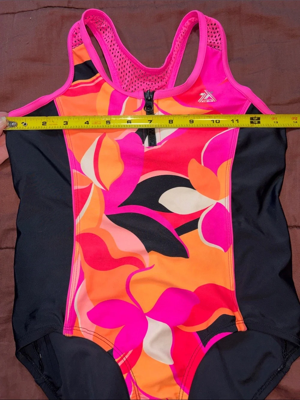 One-Piece Swimsuit by ZeroXposur Brand. EUC!